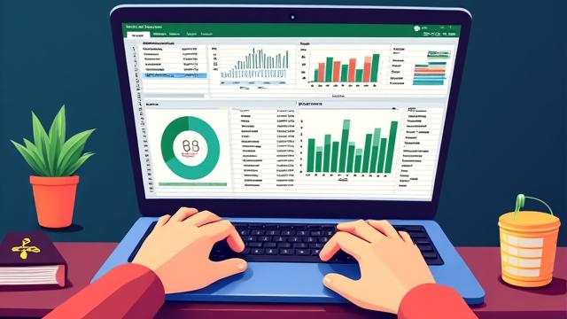 깔끔하게 정리된 엑셀 스프레드시트 화면